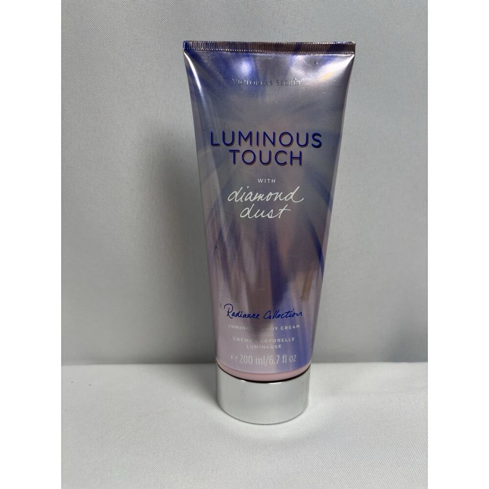 New Victoria Secret Luminous Touch With Diamond Dust Body Cream 6.7 Oz